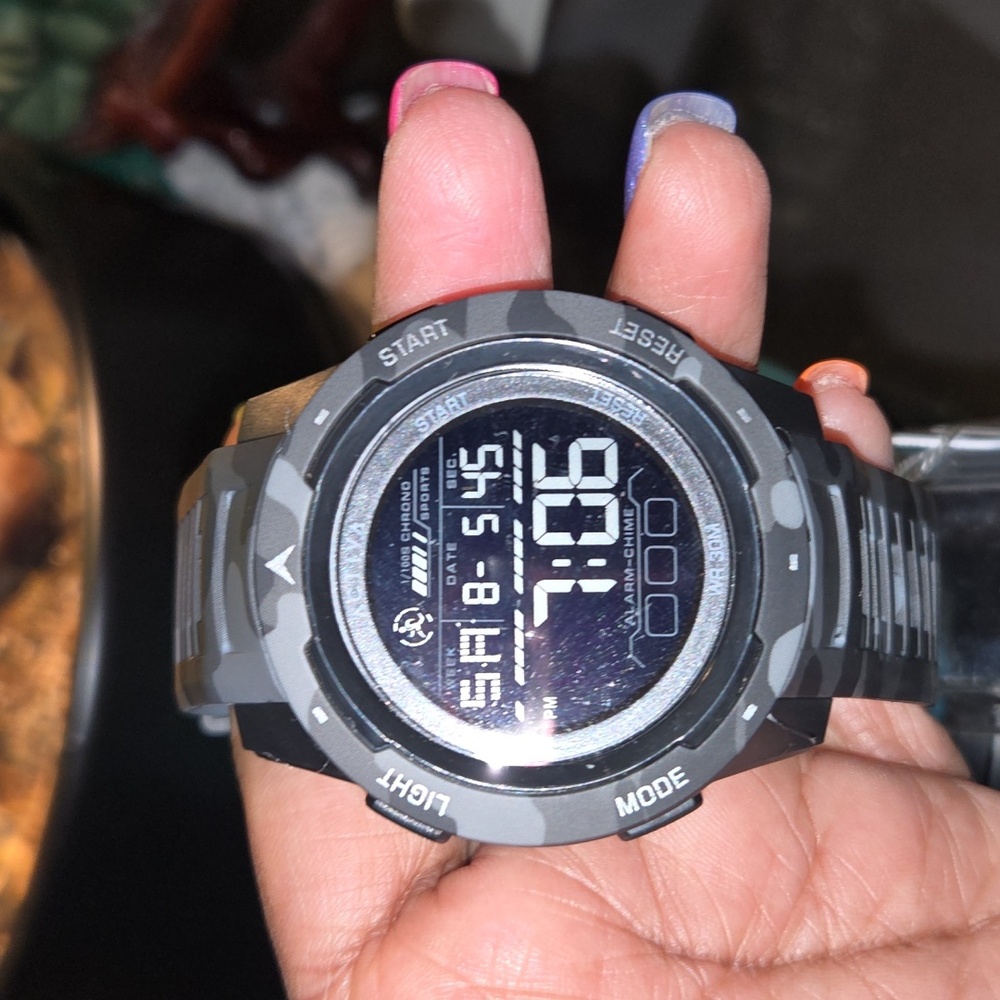 Invicta x Activa Digital Men's Watch - 45mm NEEDS BATTERY